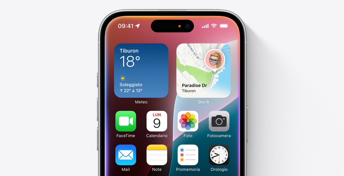 Un messaggio di Siri che appare sul display e mostra le informazioni che stava cercando l’utente