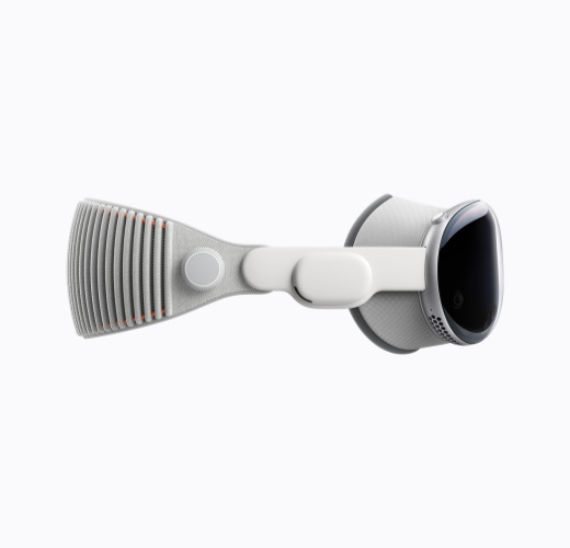 Apple Vision Proの側面の外観