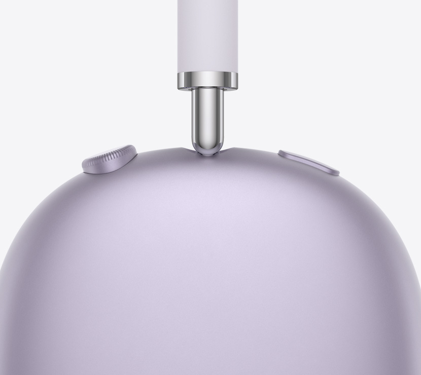 „AirPods Max“ šoninis vaizdas.