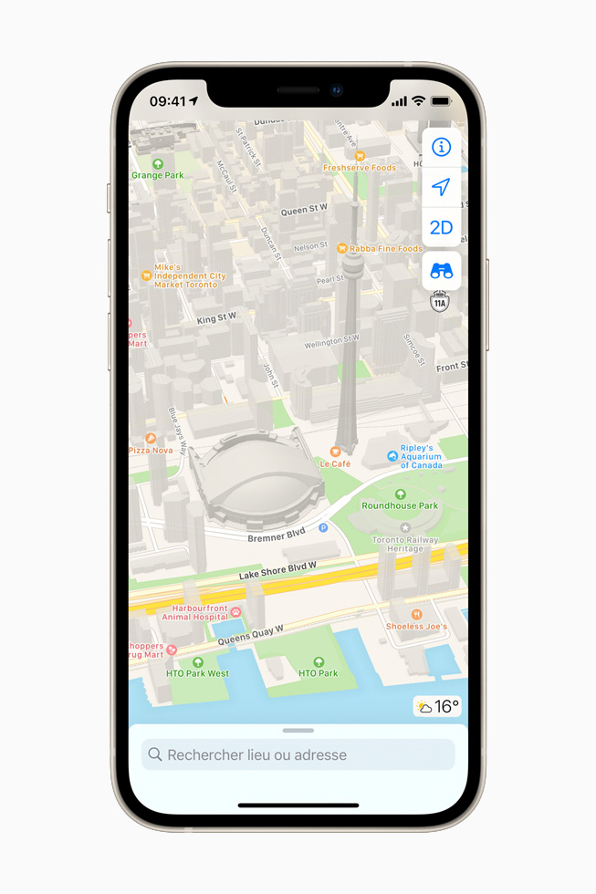 L’app Plans refaite à neuf sur iPhone 12.