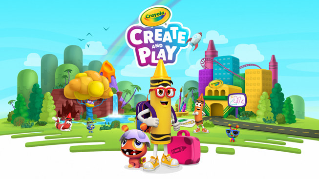 Crayola Create and Play+ oyunundan bir görsel.