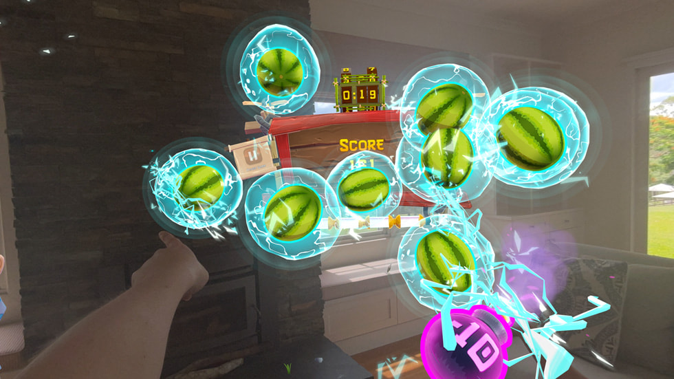 Imagen del juego Super Fruit Ninja.