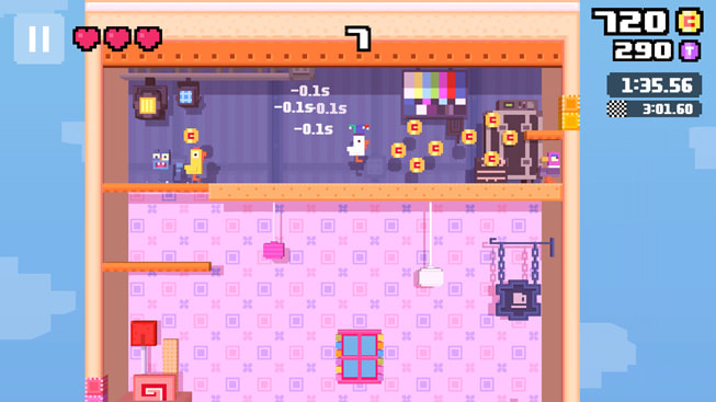 Un fotograma de Crossy Road Castle de Hipster Whale.