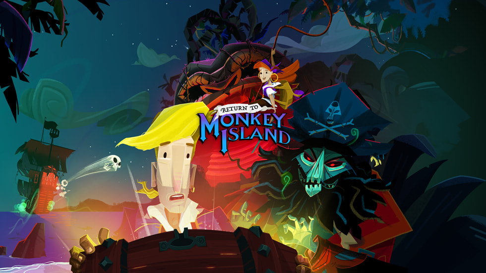 Un fotograma de Return to Monkey Island+ de Devolver Digital.