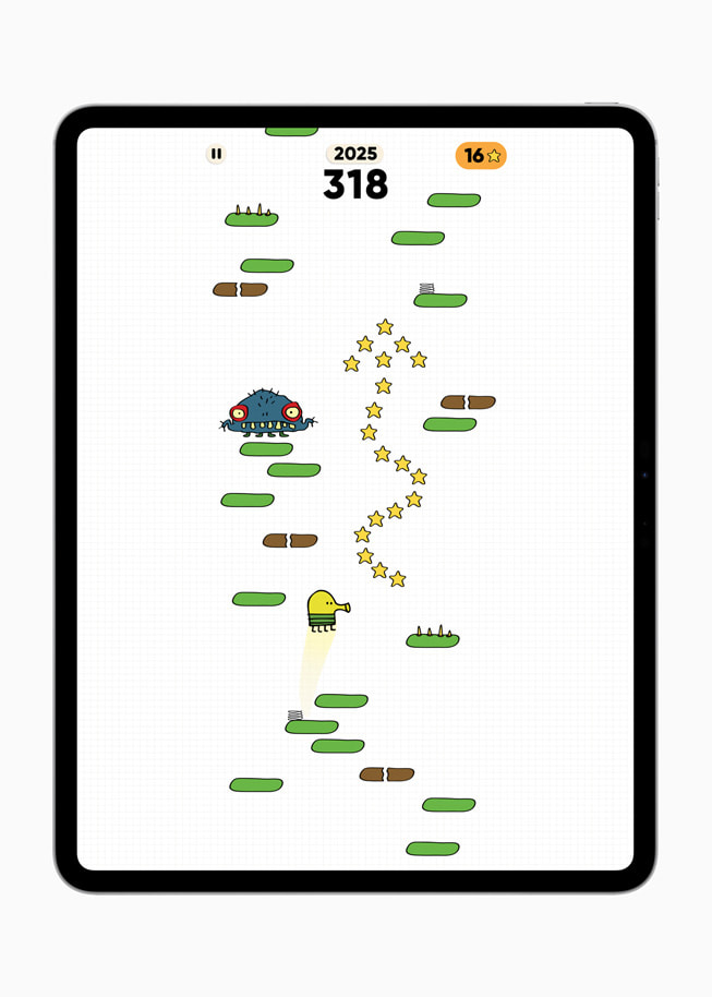 Doodle Jump 2+ od Lima Sky na iPadu Pro