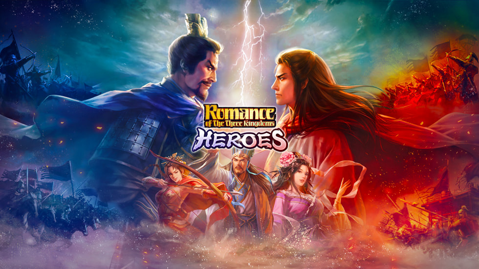 Three Kingdoms HEROES z dílny vývojáře Koei Tecmo