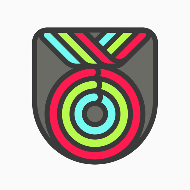 Icono ilustrado de un premio.