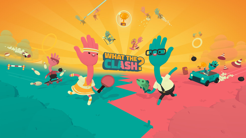 Ilustraciones de WHAT THE CLASH? de Triband.