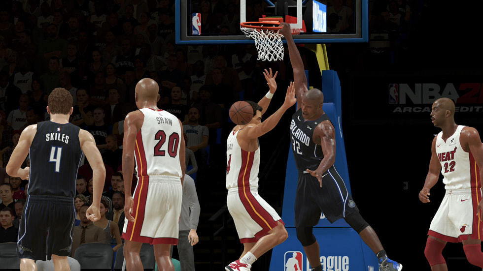 Arte gráfico de NBA 2K25 Arcade Edition de 2K.