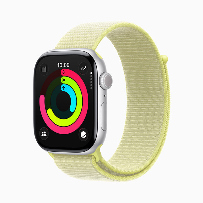 Activiteit-ringen op Apple Watch Series 11.