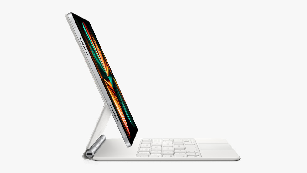 iPad Pro com Magic Keyboard.