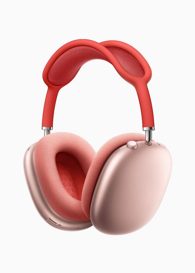 Pembe AirPods Max.