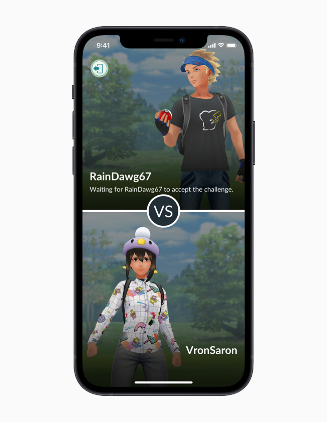 Pokémon GO oyunundan bir görüntü.