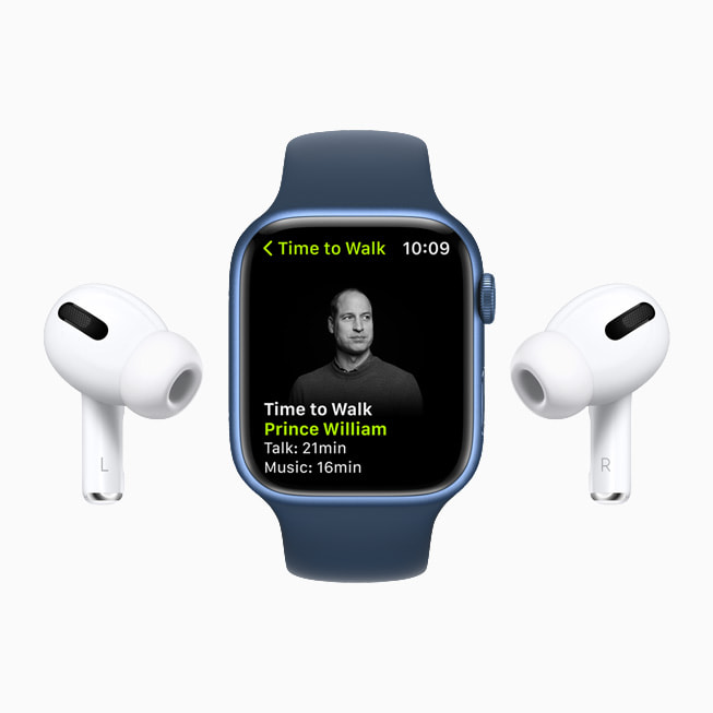 ستظهر حلقة الأمير ويليام في تمرين وقت المشي على Apple Watch 7 في Apple Fitness+‎.