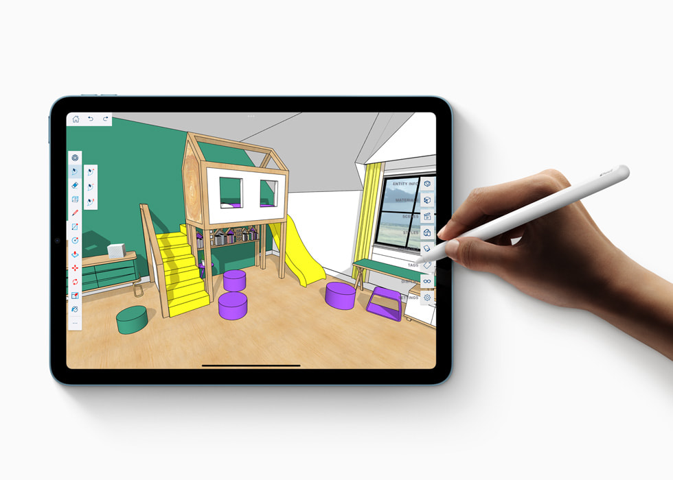 iPad Air’de Apple Pencil ile yapılmış bir çizim.