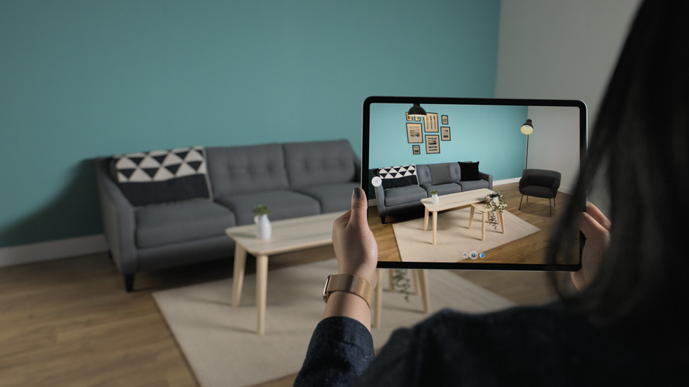 Yeni iPad Pro’da IKEA uygulaması.