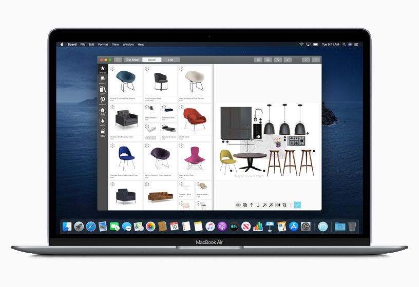 Mac Catalyst로 개발된 Morpholio Board 앱.
