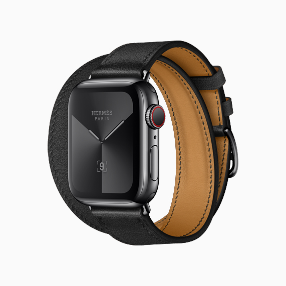 Apple Watch Hermès’te yeni tamamen siyah kayış.